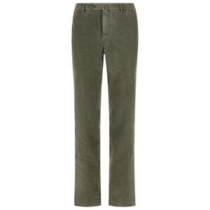 Pt01 'Slim Fit' Green Cotton Pants Men